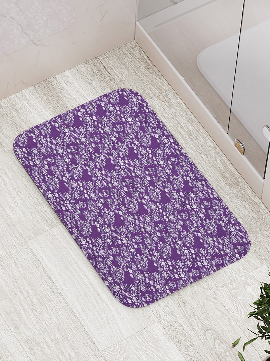 

bath_70068 Коврик противоскользящий для ванной, сауны, бассейна, 77х52 см