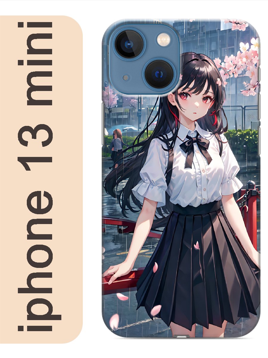 

Чехол на Apple Iphone 13 mini девушка аниме 960, Прозрачный, Iphm13anim