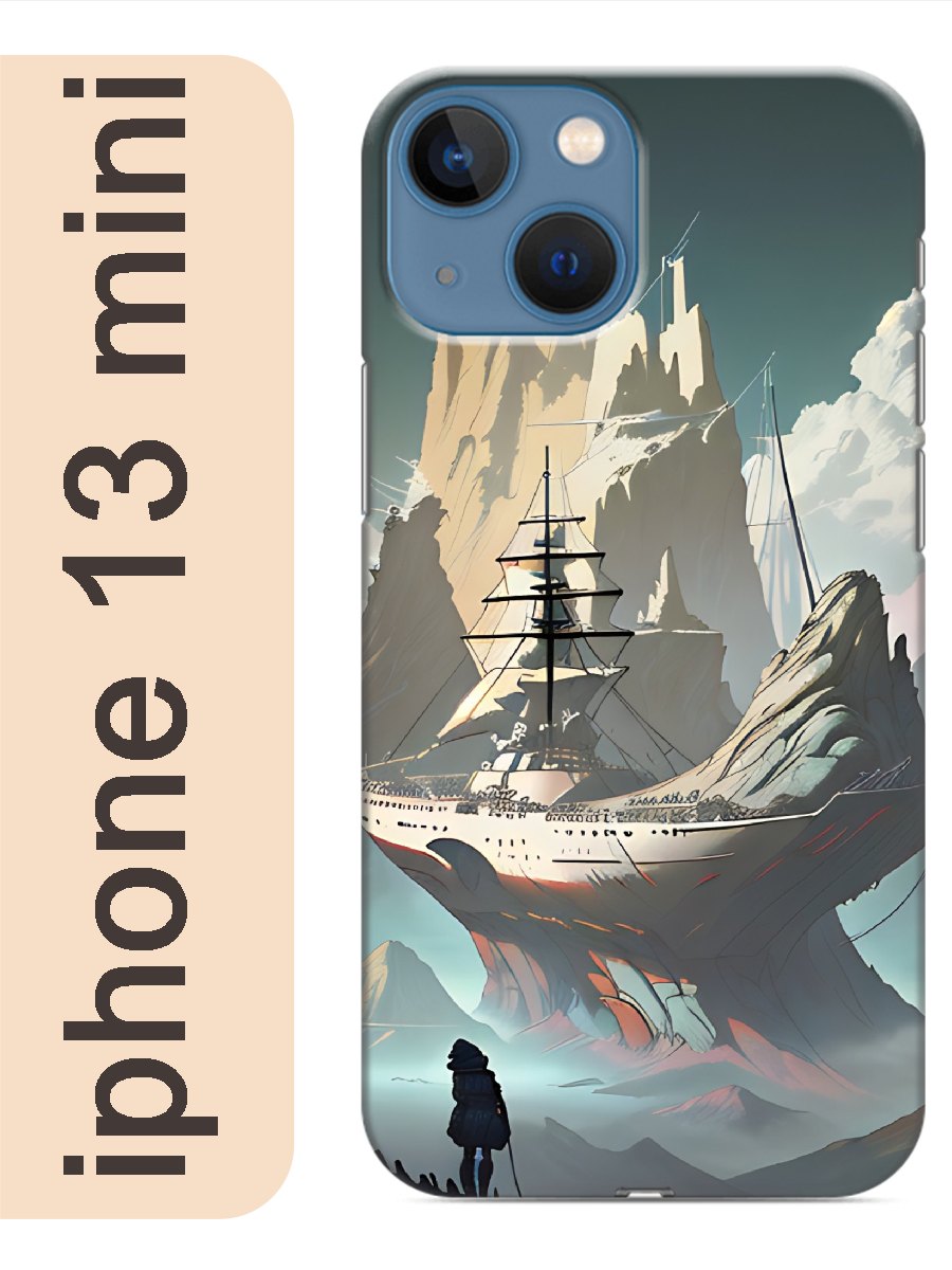 

Чехол на Apple Iphone 13 mini Корабль на горе 957, Прозрачный, Iphm13rzne