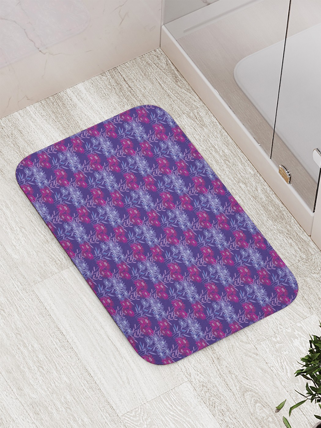 

bath_70050 Коврик противоскользящий для ванной, сауны, бассейна, 77х52 см