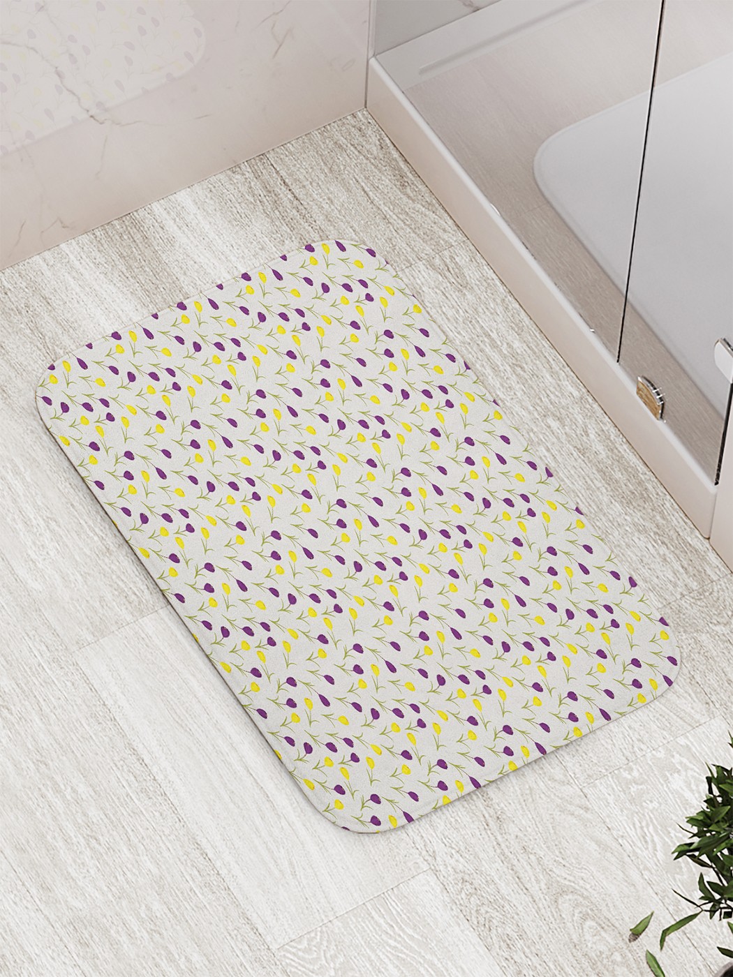 

bath_70049 Коврик противоскользящий для ванной, сауны, бассейна, 77х52 см