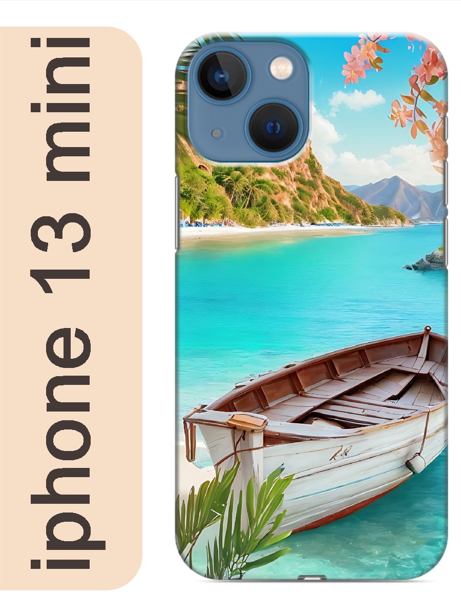 

Чехол на Apple Iphone 13 mini лодка гавань 946, Iphm13sumr