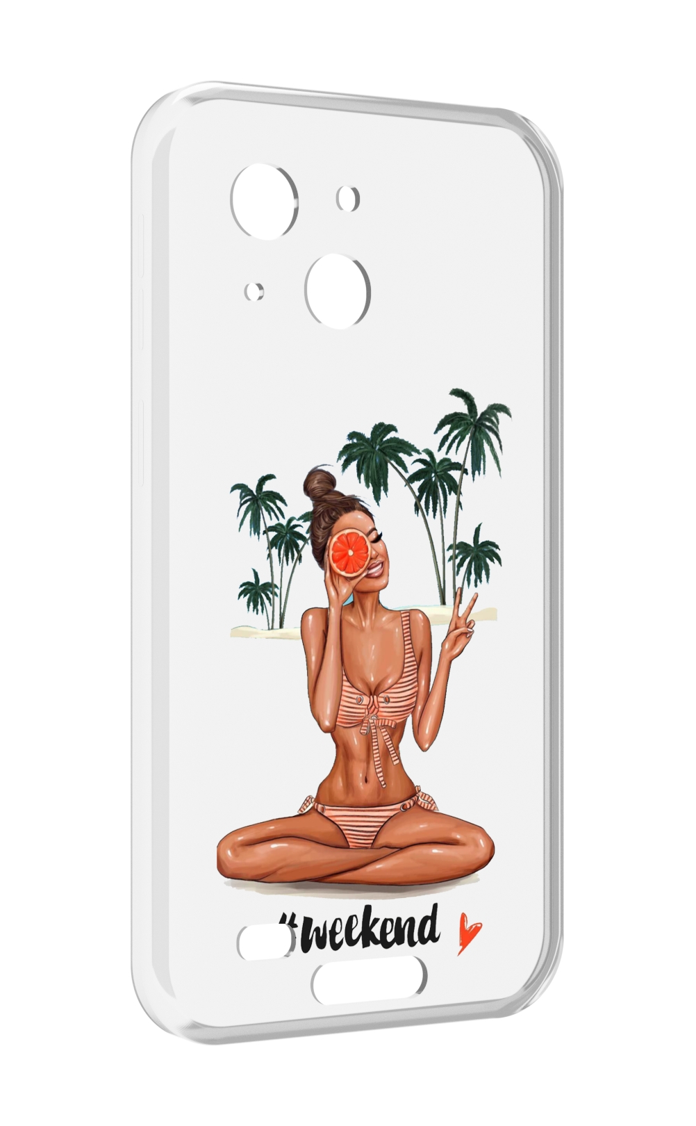 

Чехол MyPads Weekend для Oukitel WP20 / WP20 Pro, Прозрачный, Tocco