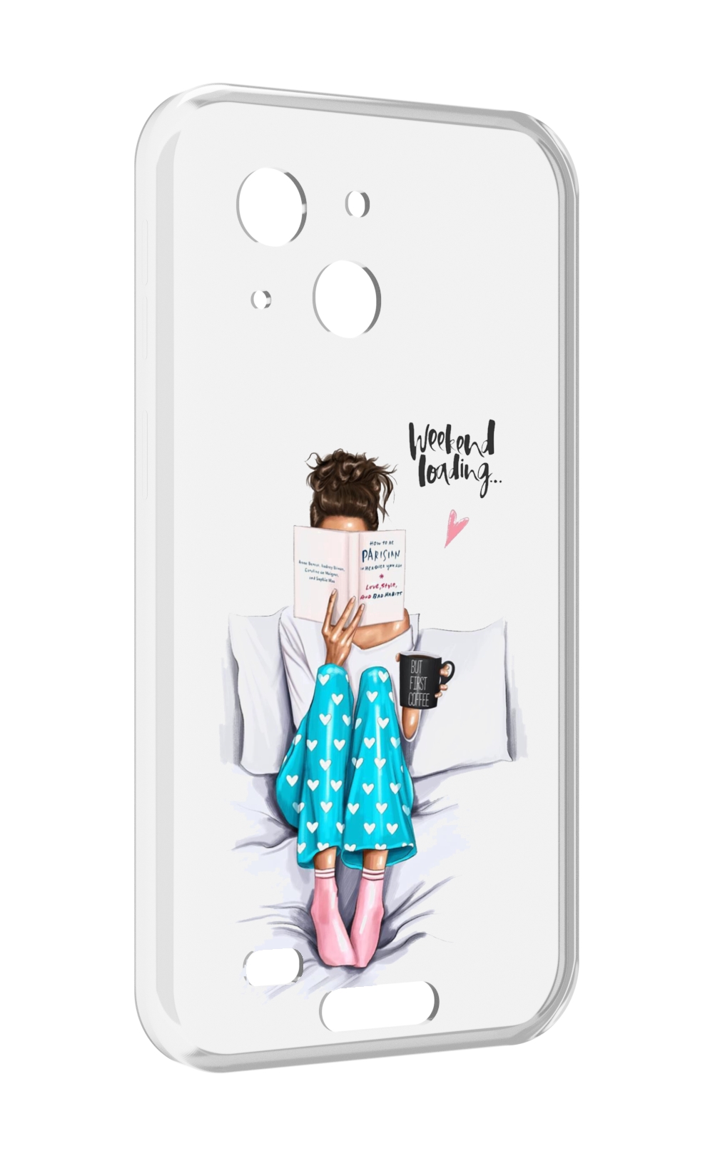 

Чехол MyPads Weekend-loading для Oukitel WP20 / WP20 Pro, Прозрачный, Tocco