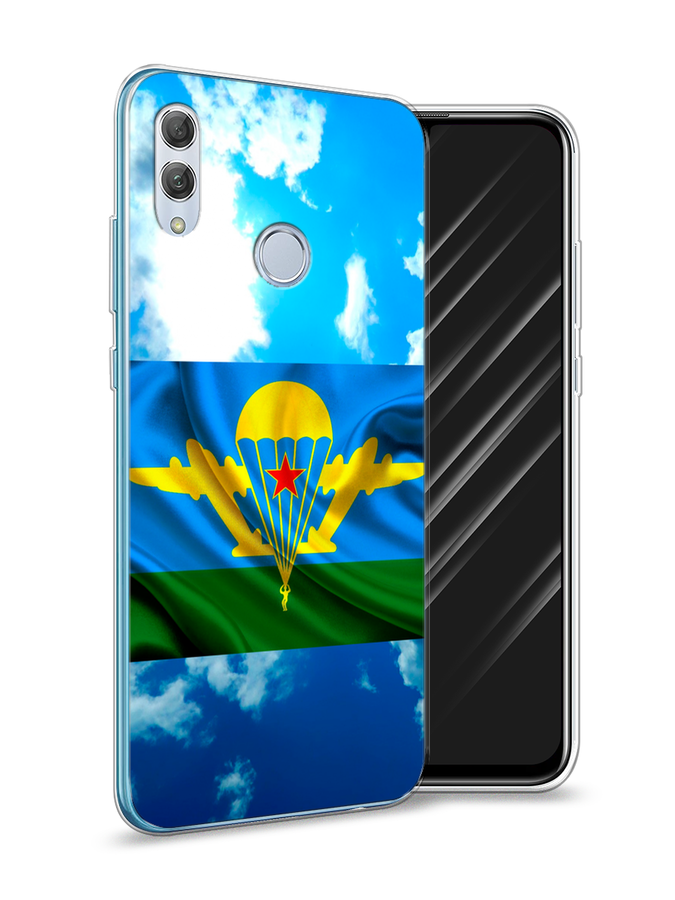 

Чехол Awog на Honor 10 Lite "ВДВ флаг в небесах", Синий;зеленый;желтый, 67550-5