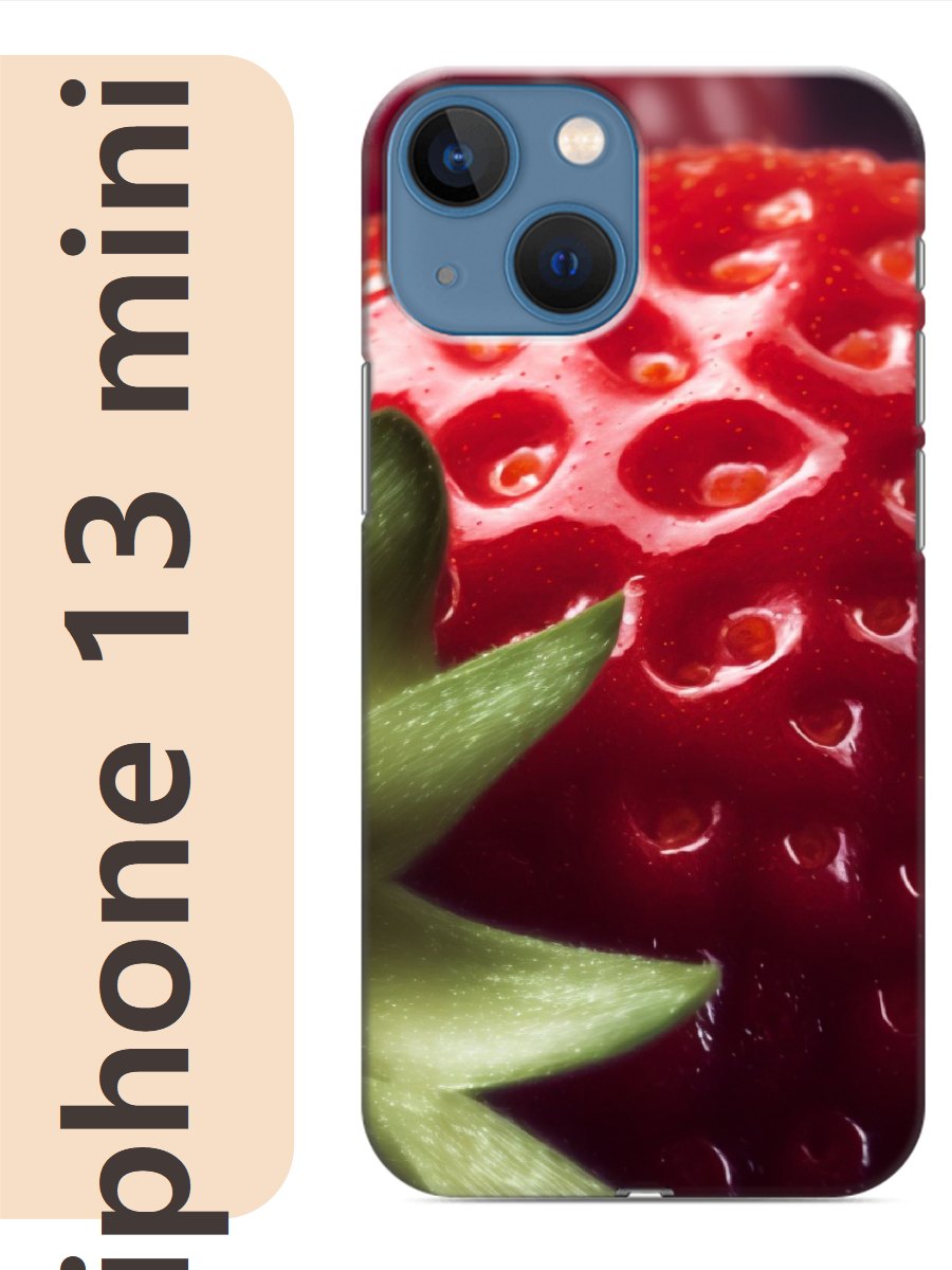 

Чехол на Apple Iphone 13 mini ягода 929, Прозрачный, Iphm13frbr