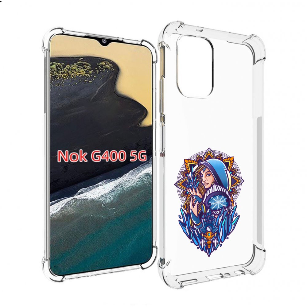 

Чехол MyPads кристал мейден дота 2 для Nokia G400 5G, Прозрачный, Tocco
