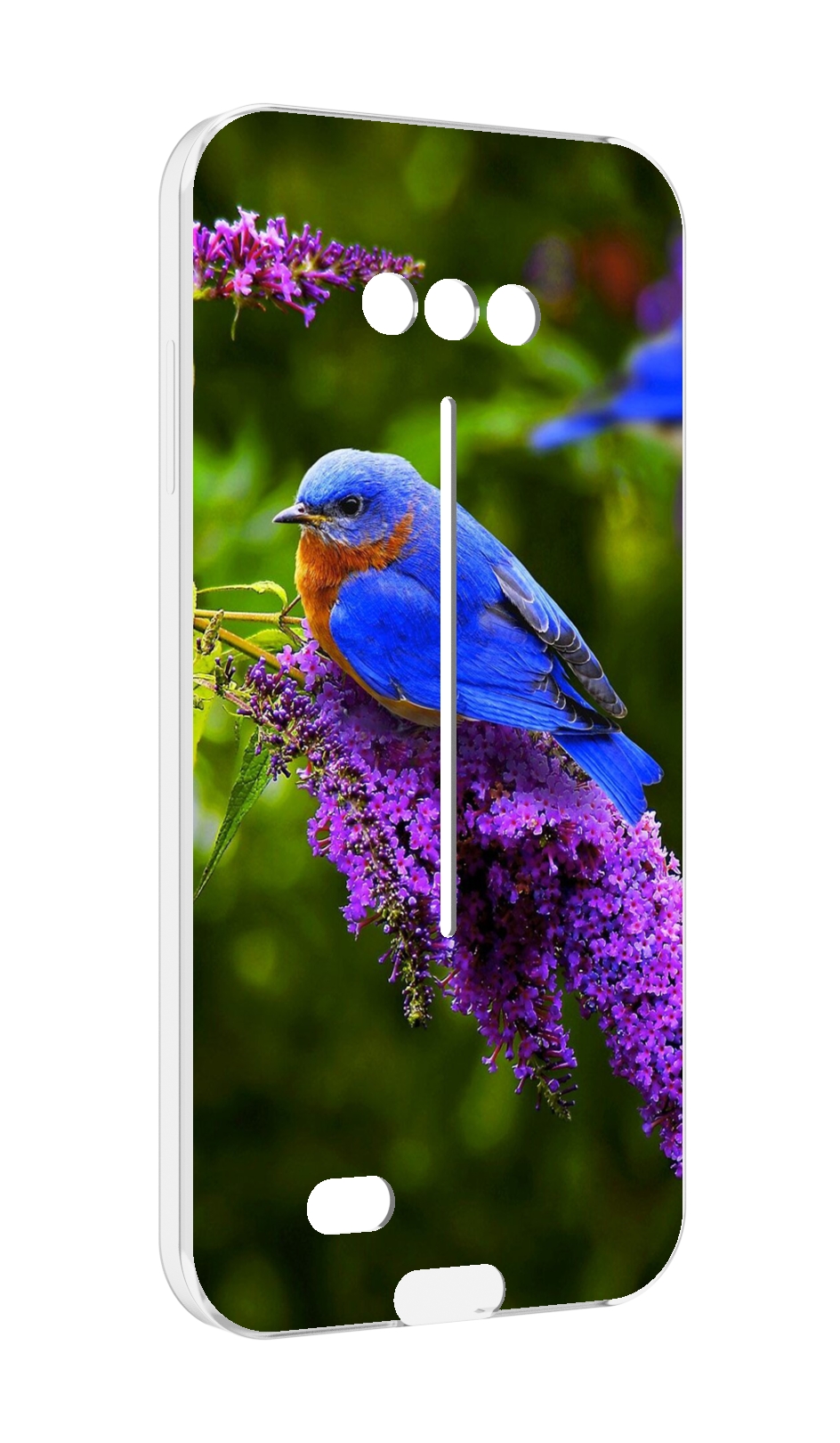 

Чехол MyPads Птица-сиреневая для Doogee S41/S41 Pro противоударный, Tocco