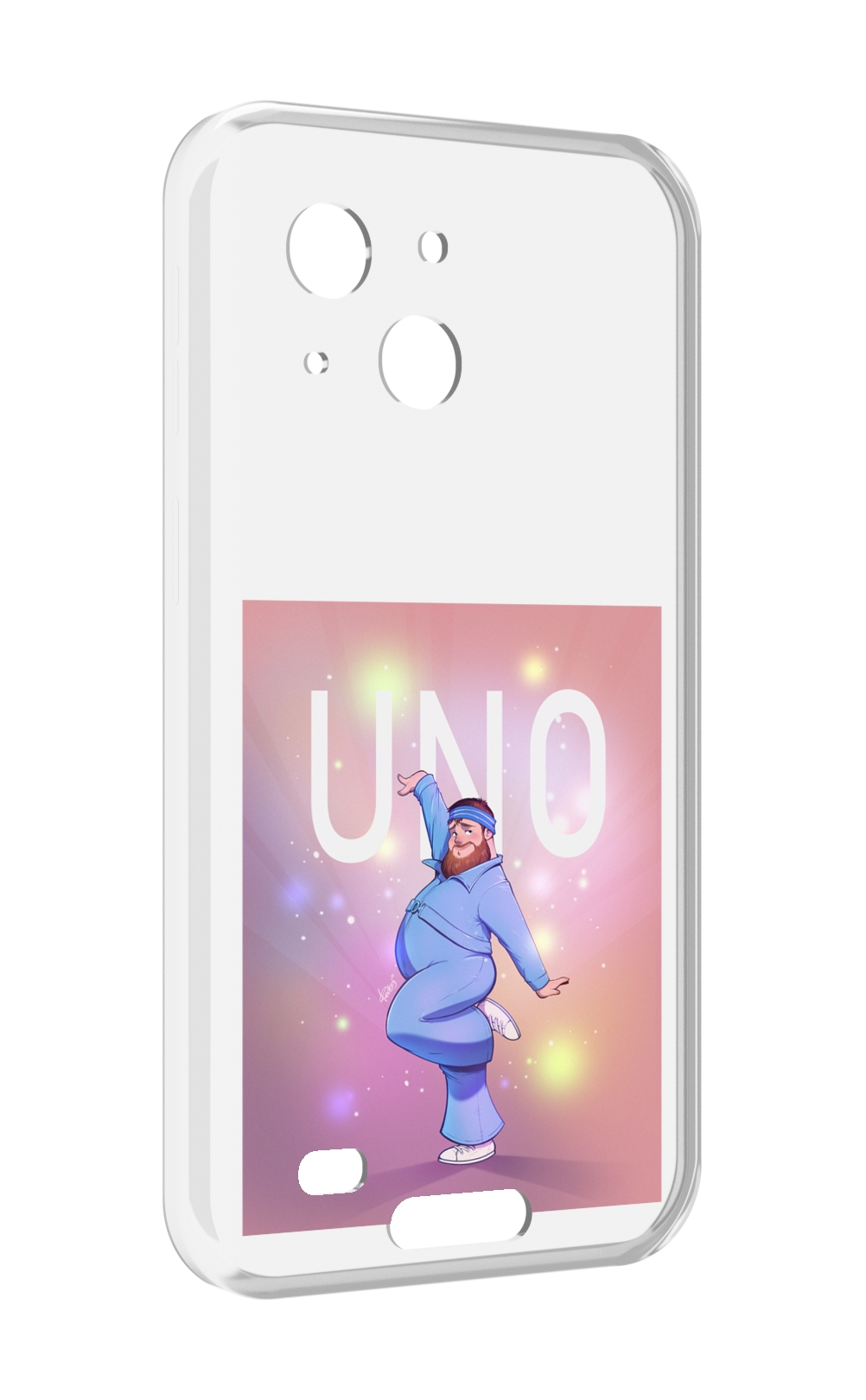 

Чехол MyPads UNO-танцор для Oukitel WP20 / WP20 Pro, Прозрачный, Tocco