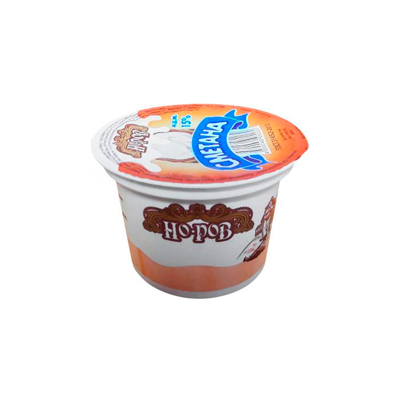 

Сметана Норовское молоко 15% 200 г