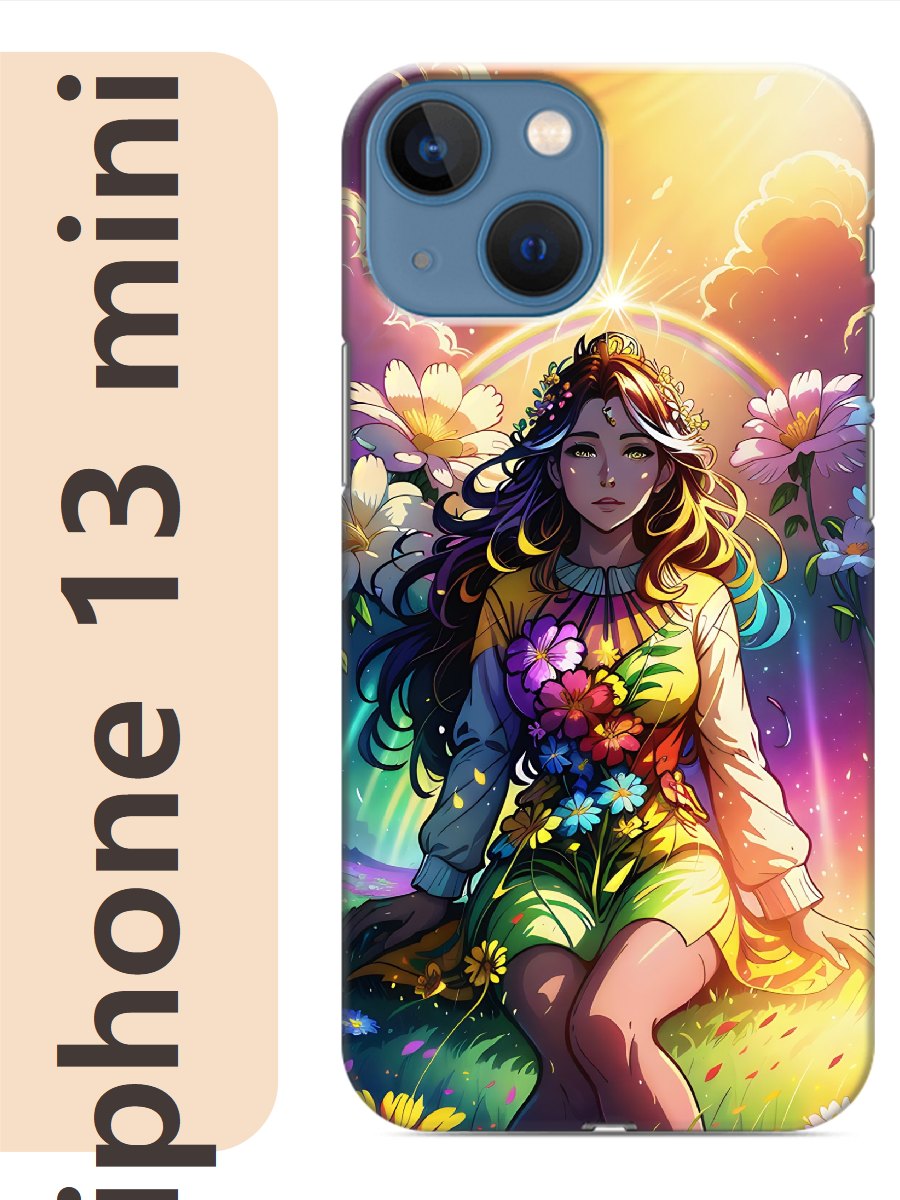 

Чехол на Apple Iphone 13 mini аниме девушка 915, Прозрачный, Iphm13anim