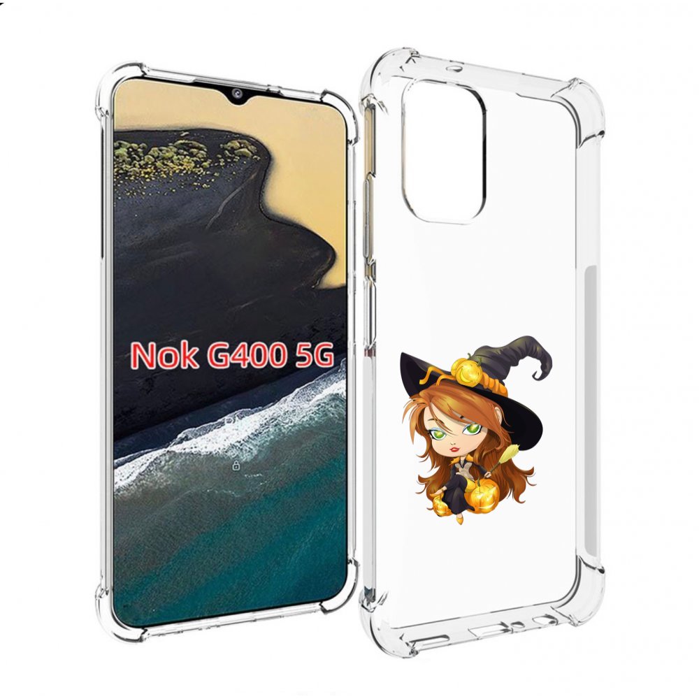 

Чехол MyPads Ведьмочка для Nokia G400 5G, Прозрачный, Tocco