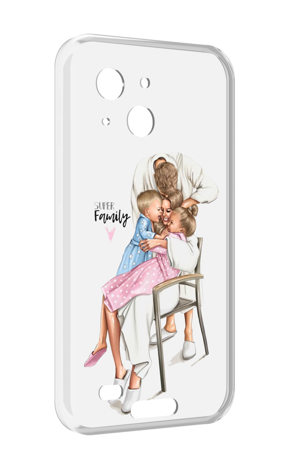 

Чехол MyPads Super-family для Oukitel WP20 / WP20 Pro, Прозрачный, Tocco