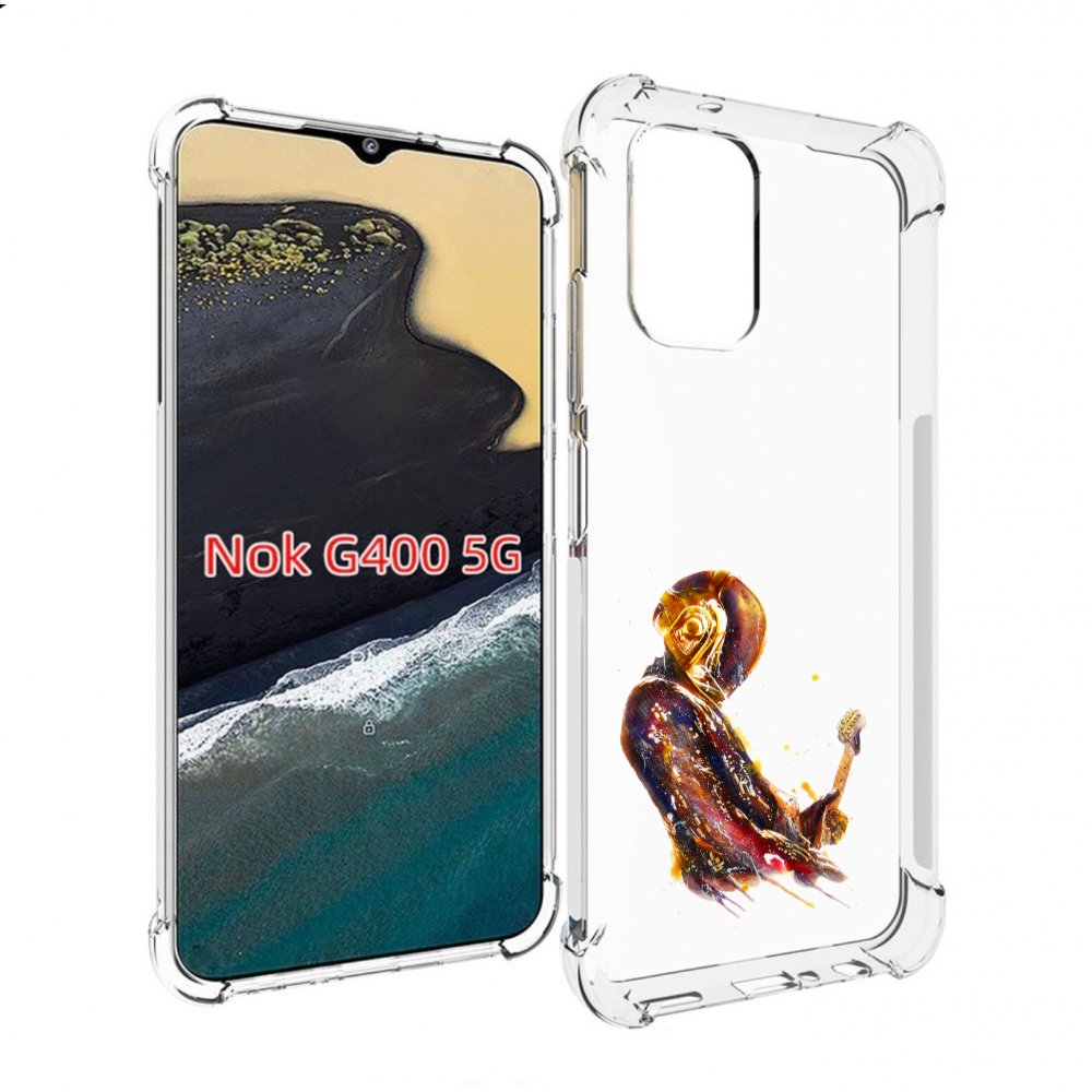 

Чехол MyPads космо-музыкант для Nokia G400 5G, Прозрачный, Tocco