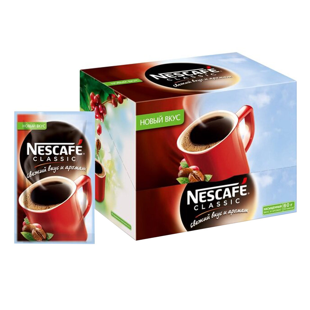 фото Кофе nescafe classic растворимый 2 г