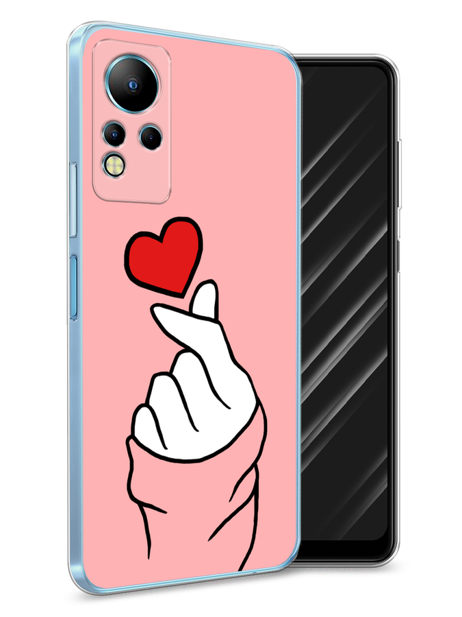 

Чехол Awog на Infinix Note 11 "Милое сердечко", Разноцветный, 3100450-7