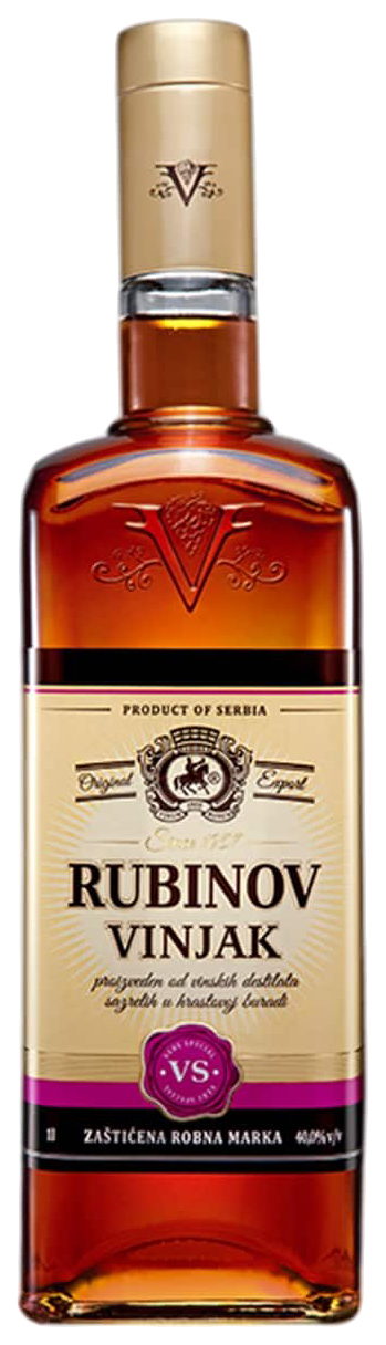 

Бренди Рубинов Виньяк VS 40% 1,0