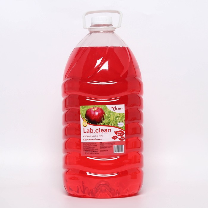 Жидкое мыло нежно-розовое Красное яблоко, 5л шар фольгированный 9 мини звезда розовое золото без клапана набор 5 шт