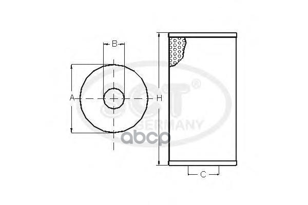 

Фильтр масляный SCT Germany SH425P