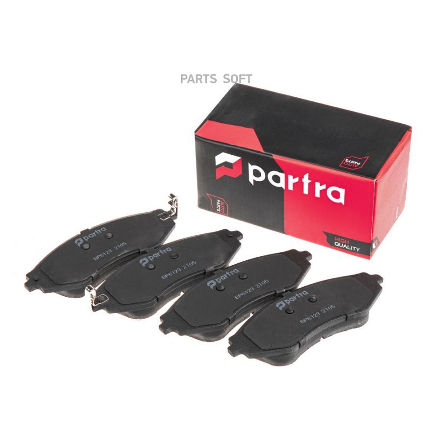 

Тормозные колодки PARTRA передние правые/левые дисковые BP6123