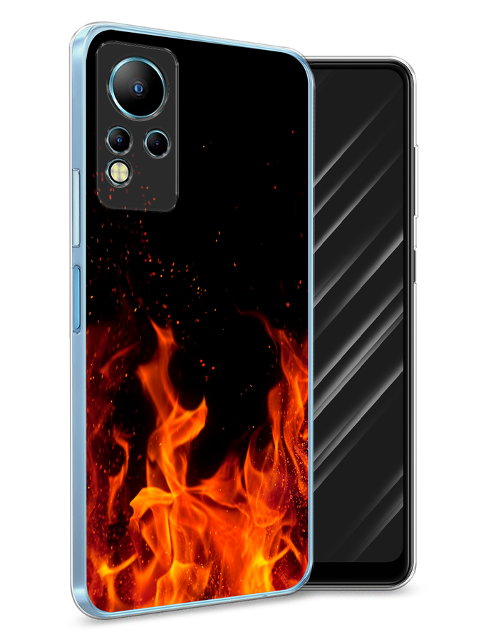

Чехол Awog на Infinix Note 11 "Все в огне", Разноцветный, 3100450-4