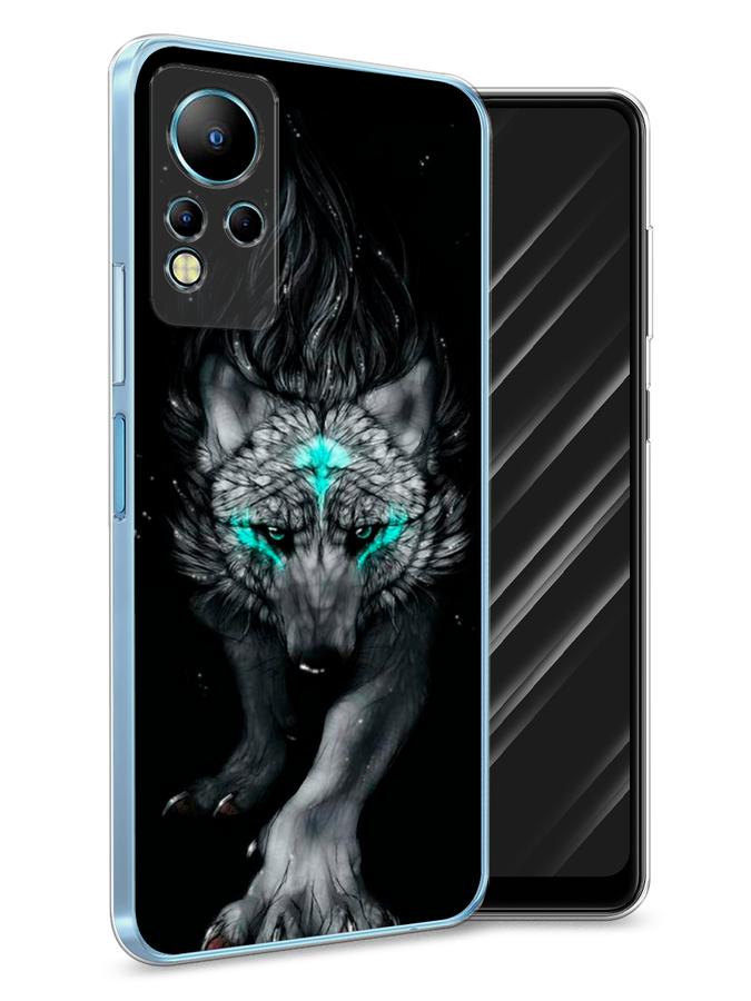 

Чехол Awog на Infinix Note 11 "Волшебный волк", Разноцветный, 3100450-2