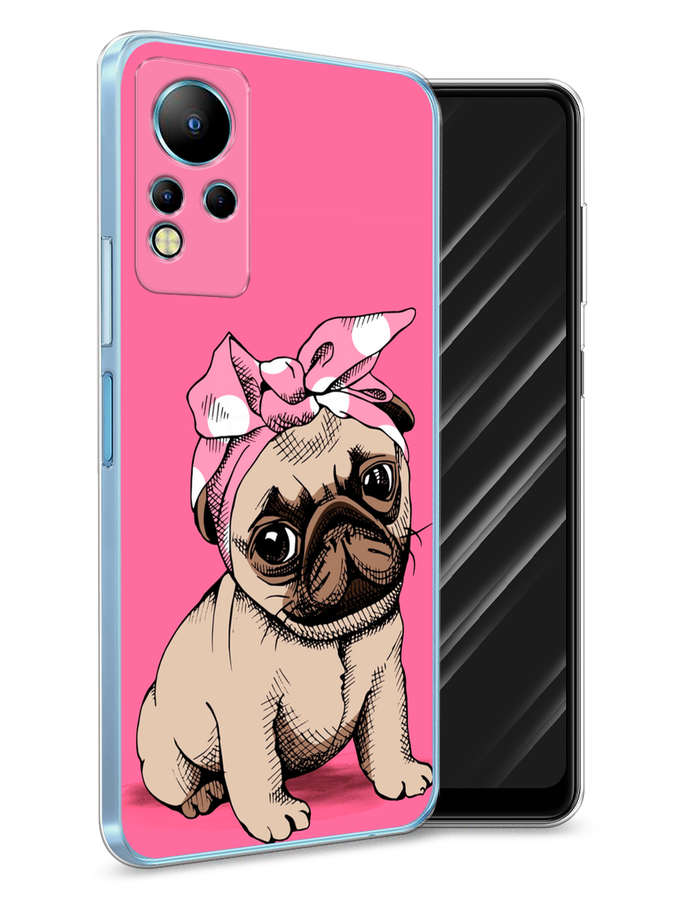 

Чехол Awog на Infinix Note 11 "Dog Pin-Up", Разноцветный, 3100450-2