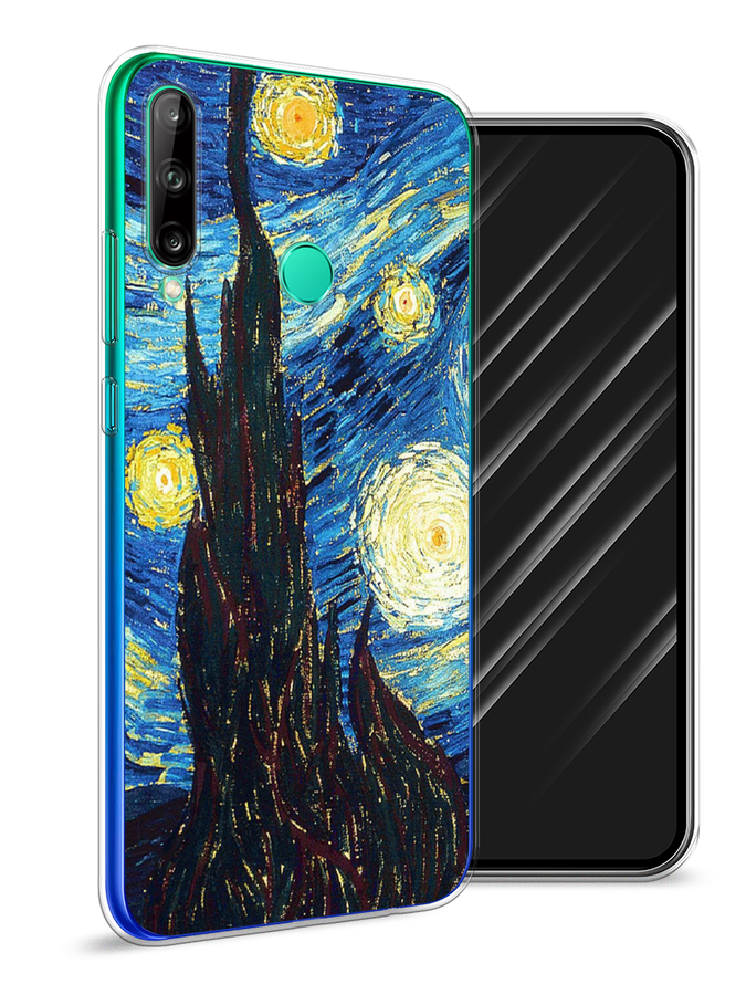 

Чехол Awog на Huawei Y7p "Ван Гог Звездная ночь", Желтый, 6103350-9