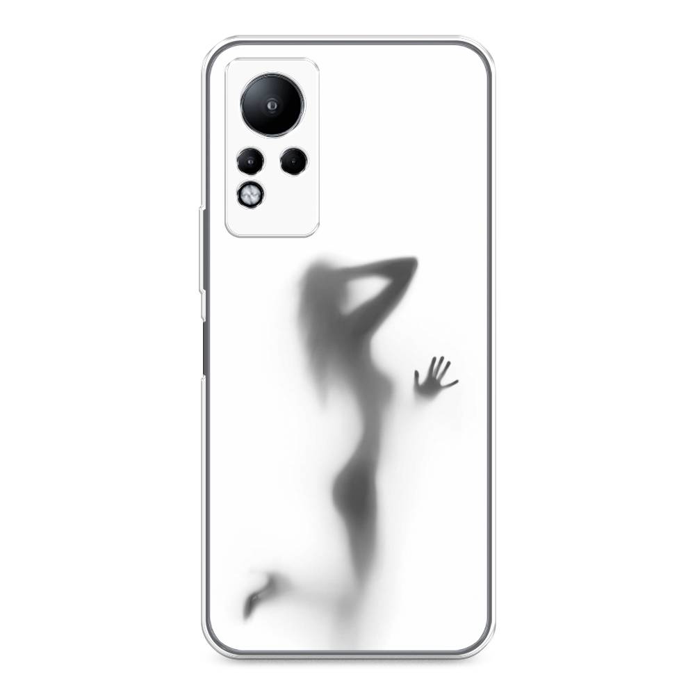 фото Чехол awog "стекло в душе" для infinix note 11