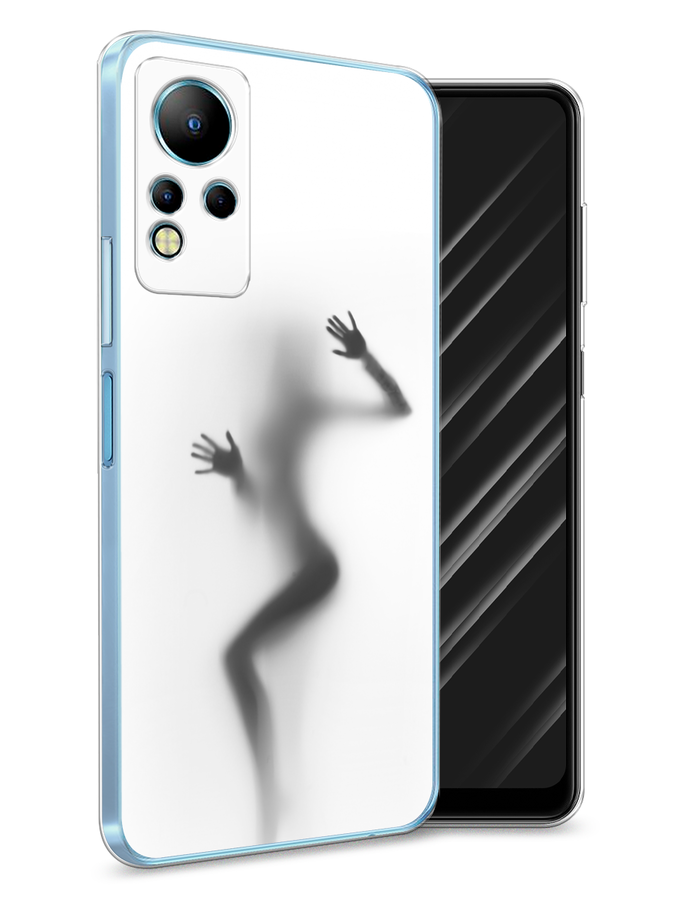 

Чехол Awog на Infinix Note 11 "Девушка в душе", Разноцветный, 3100450-7