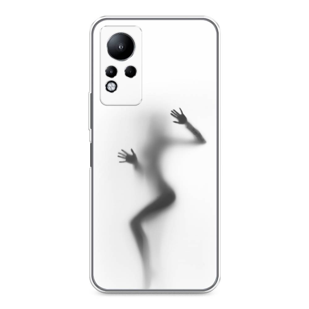 фото Чехол awog "девушка в душе" для infinix note 11