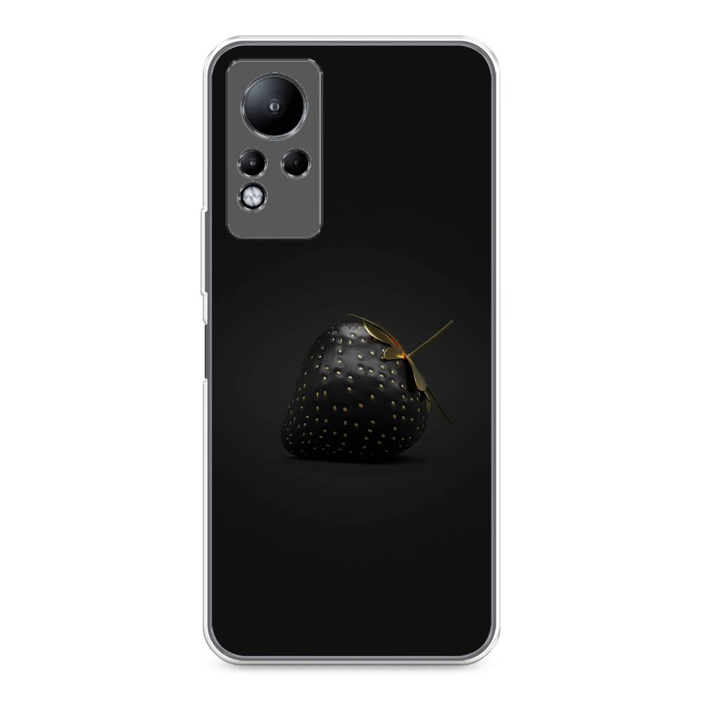 

Чехол Awog на Infinix Note 11 "Черная клубника", Разноцветный, 3100450-10