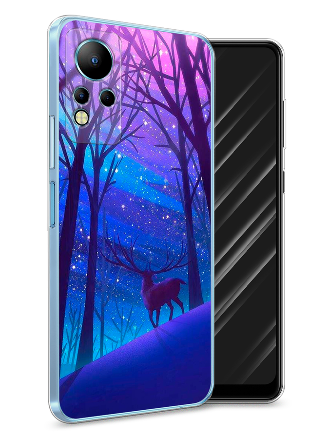 

Чехол Awog на Infinix Note 11 "Северный олень", Разноцветный, 3100450-2