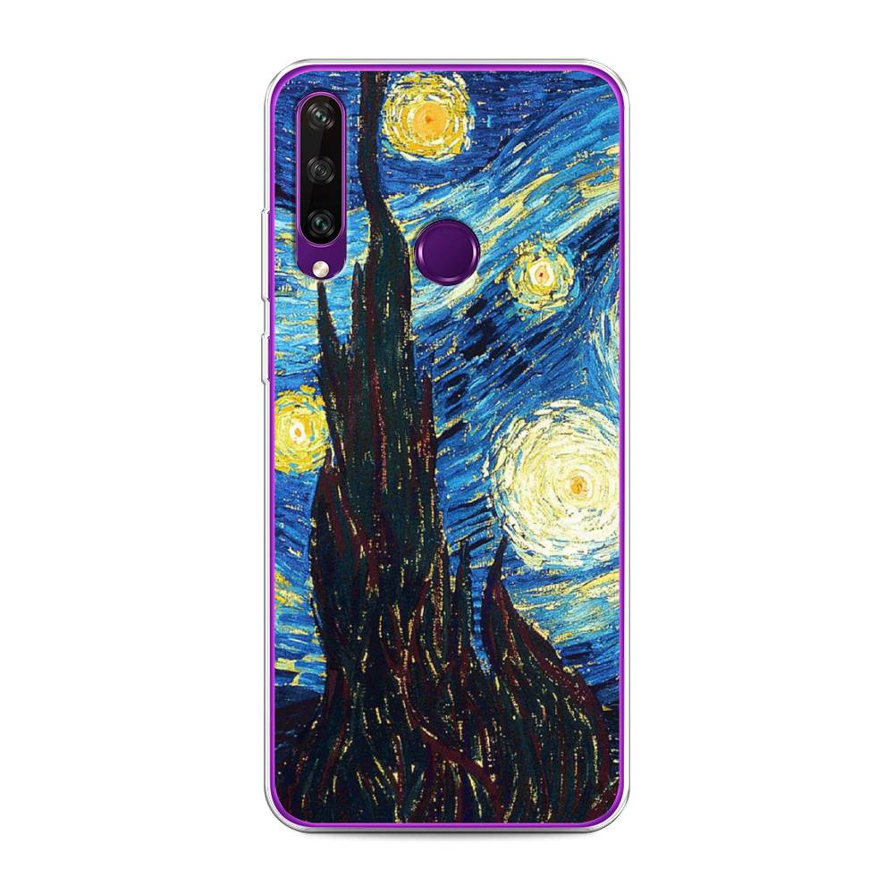 

Чехол Awog на Huawei Y6p "Ван Гог Звездная ночь", Желтый, 6103250-9