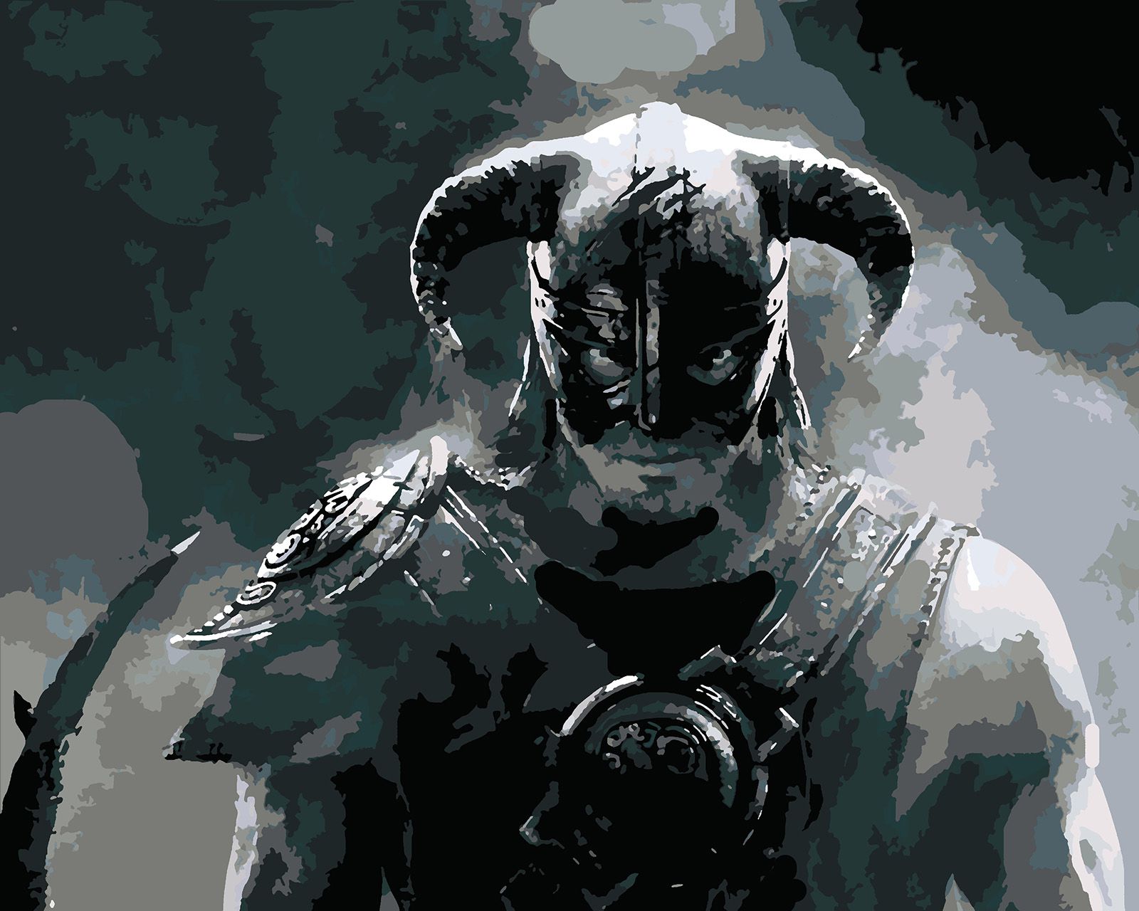 

Картина по номерам Красиво Красим Skyrim, 80 х 100 см, Skyrim