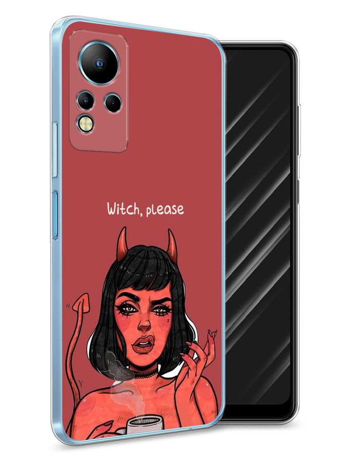 

Чехол Awog на Infinix Note 11 "Evil Girl", Разноцветный, 3100450-6