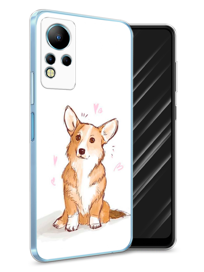 

Чехол Awog на Infinix Note 11 "Корги любовь", Разноцветный, 3100450-1