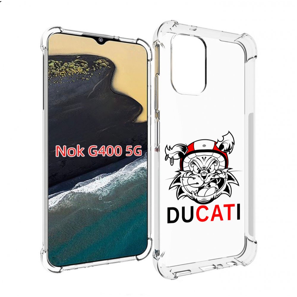 

Чехол MyPads дукати для Nokia G400 5G, Прозрачный, Tocco