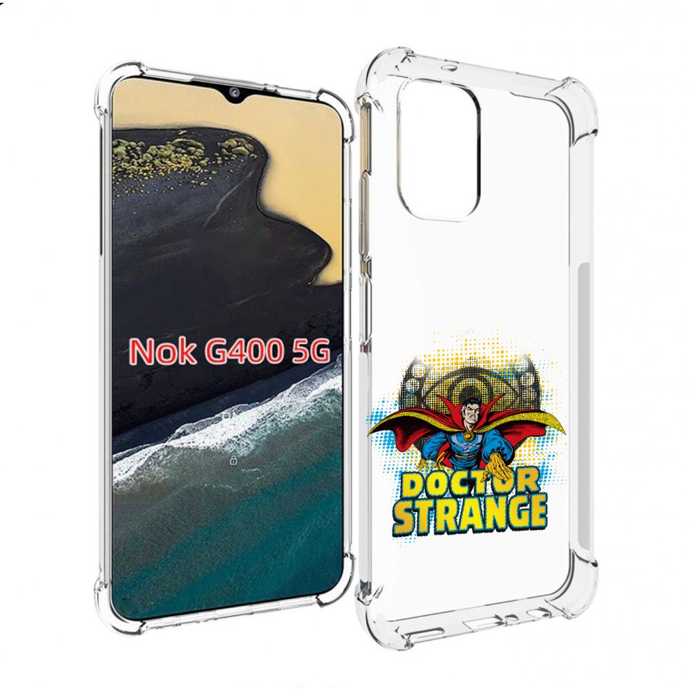 

Чехол MyPads доктор стренж рисунок для Nokia G400 5G, Прозрачный, Tocco