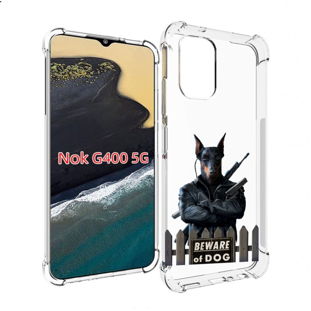 

Чехол MyPads доберман для Nokia G400 5G, Прозрачный, Tocco