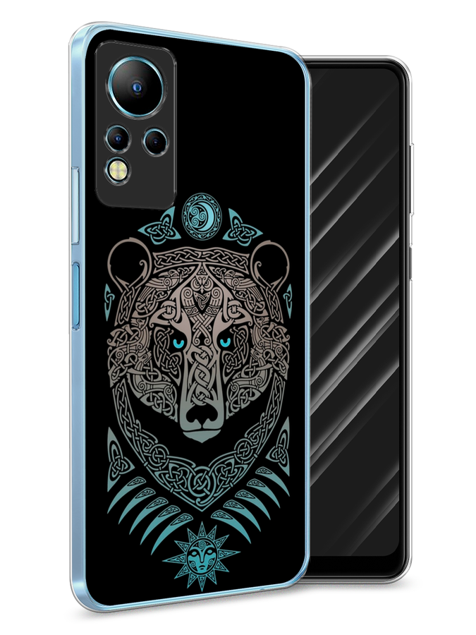 

Чехол Awog на Infinix Note 11 "Кельтский медведь", Разноцветный, 3100450-2