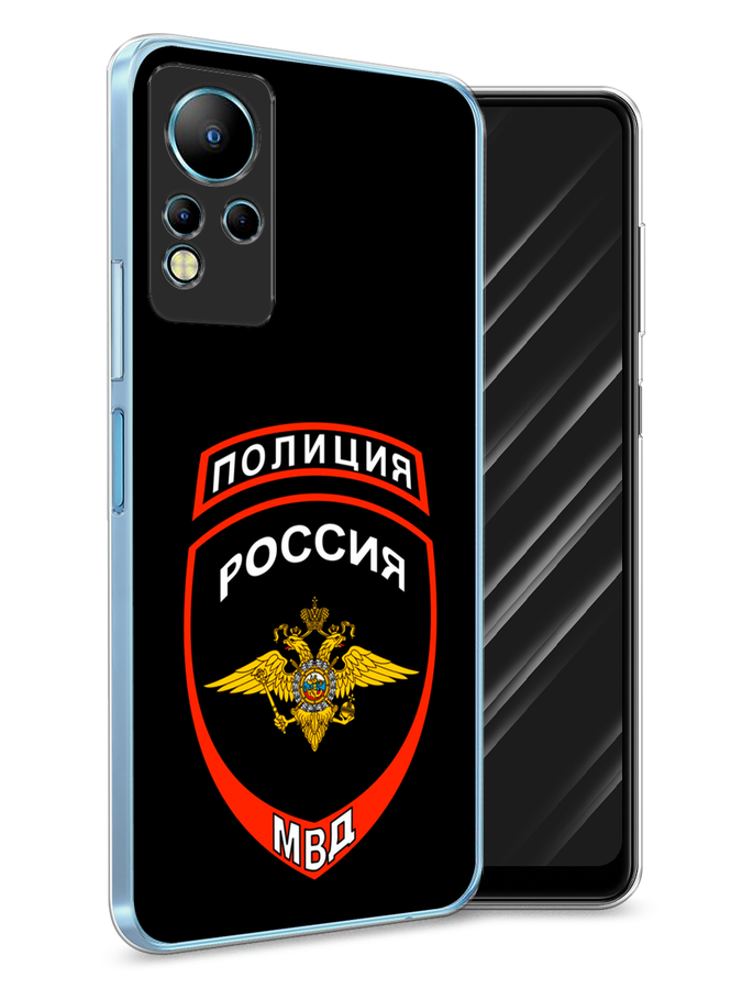 

Чехол Awog на Infinix Note 11 "Полиция шеврон", Разноцветный, 3100450-5