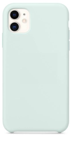 

Накладка силикон Silicone Case для iPhone 12 Pro Max Seafoam, Голубой, Накладка силикон Silicone Case для iPhone 12 Pro Max
