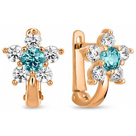 

Серьги женские из золота Лукас-Голд E01-Z-59458-Z, фианит, E01-Z-59458-Z