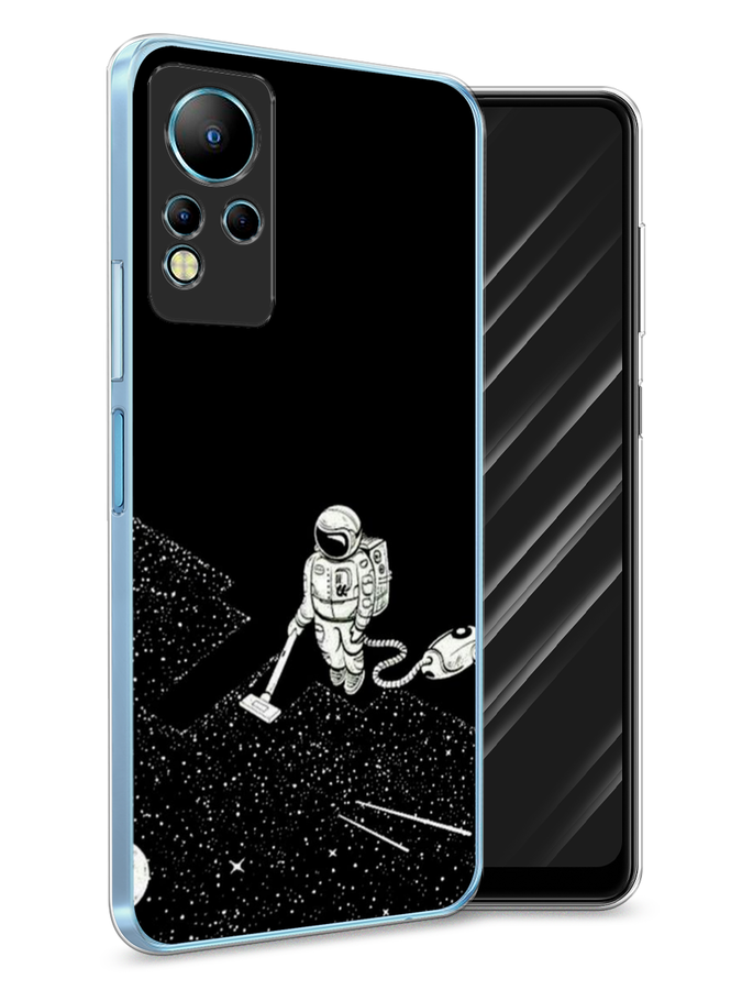 

Чехол Awog на Infinix Note 11 "Космонавт с пылесосом", Разноцветный, 3100450-4