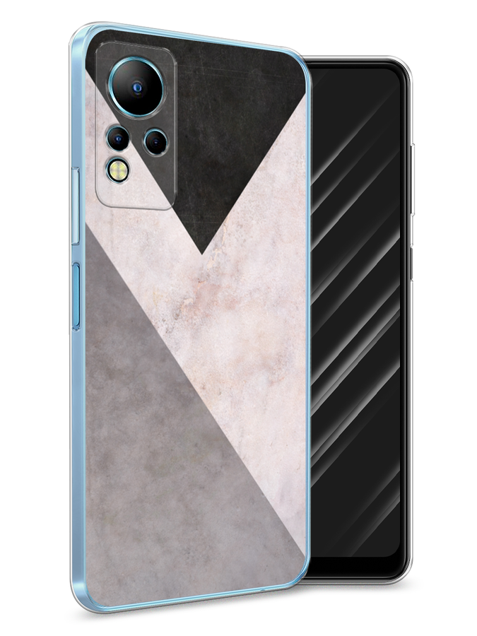 

Чехол Awog на Infinix Note 11 "Геометричный мрамор", Разноцветный, 3100450-3