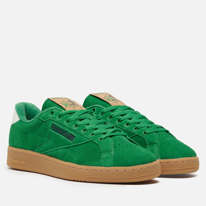 

Мужские кроссовки Reebok Club C 85 Grounds зелёный, размер 42.5 EU, Club C 85 Grounds