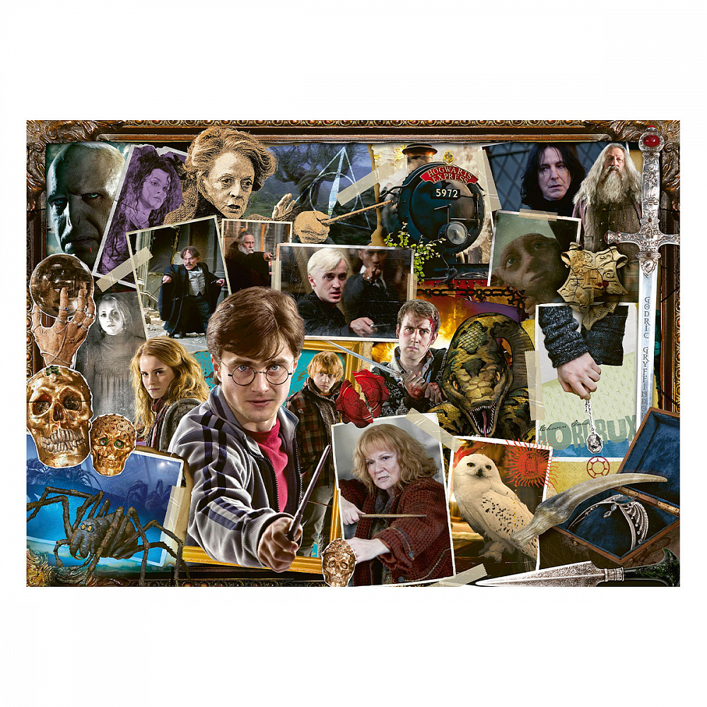 

Пазл Ravensburger Гарри Поттер против Волдеморта, 1000 эл., 15170
