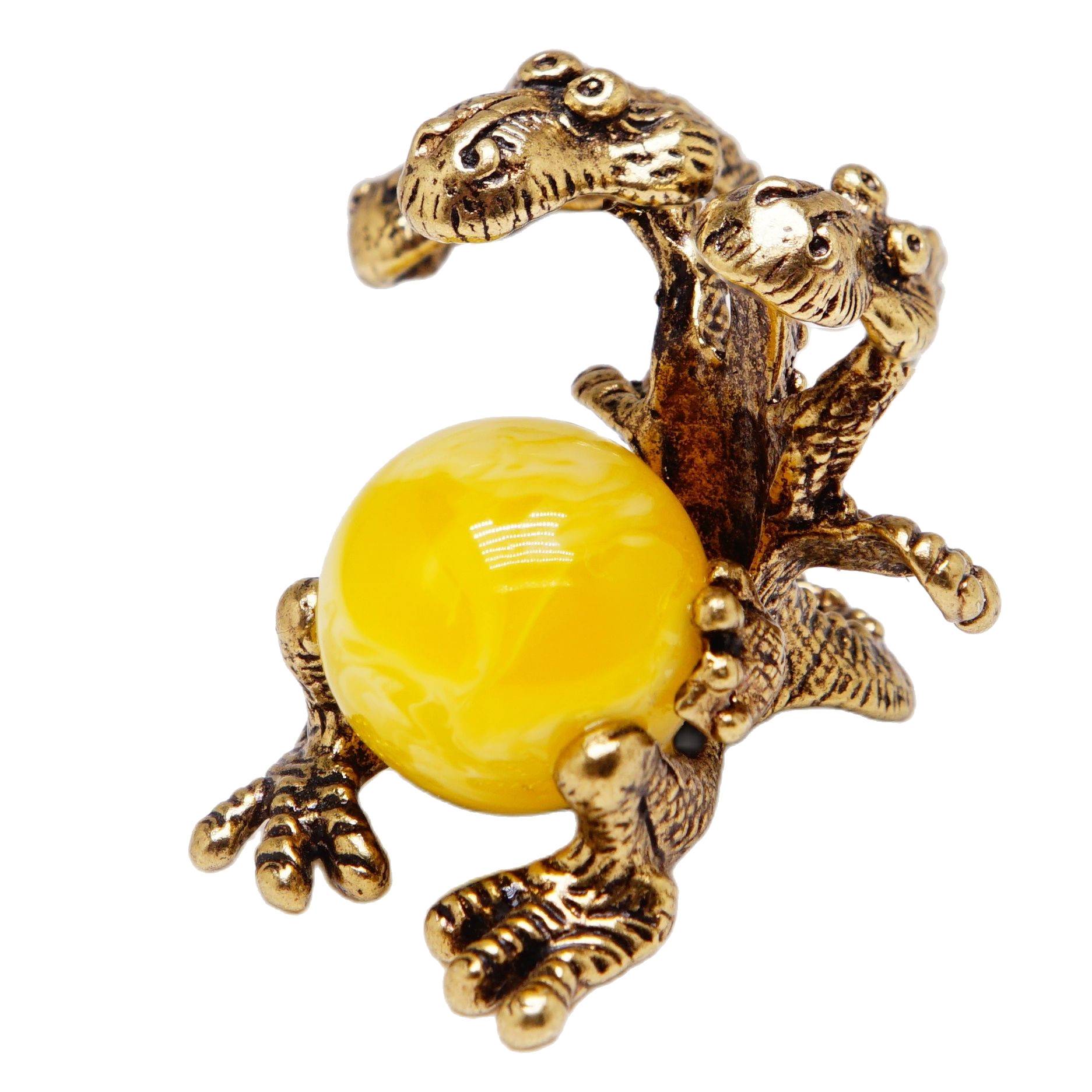 

Фигурка Дракон Змей Горыныч янтарь белый 1775 Хорошие Вещи, 1775