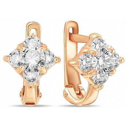 

Серьги женские из золота Лукас-Голд E01-Z-59431-Z, фианит, E01-Z-59431-Z